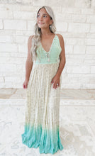 Load image into Gallery viewer, Island Hues Crochet Seashell Maxi Dress