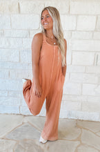 Load image into Gallery viewer, Jordan Thermal Waffle Jumpsuit - apricot