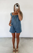 Load image into Gallery viewer, Ashton Denim Romper (FINAL SALE)