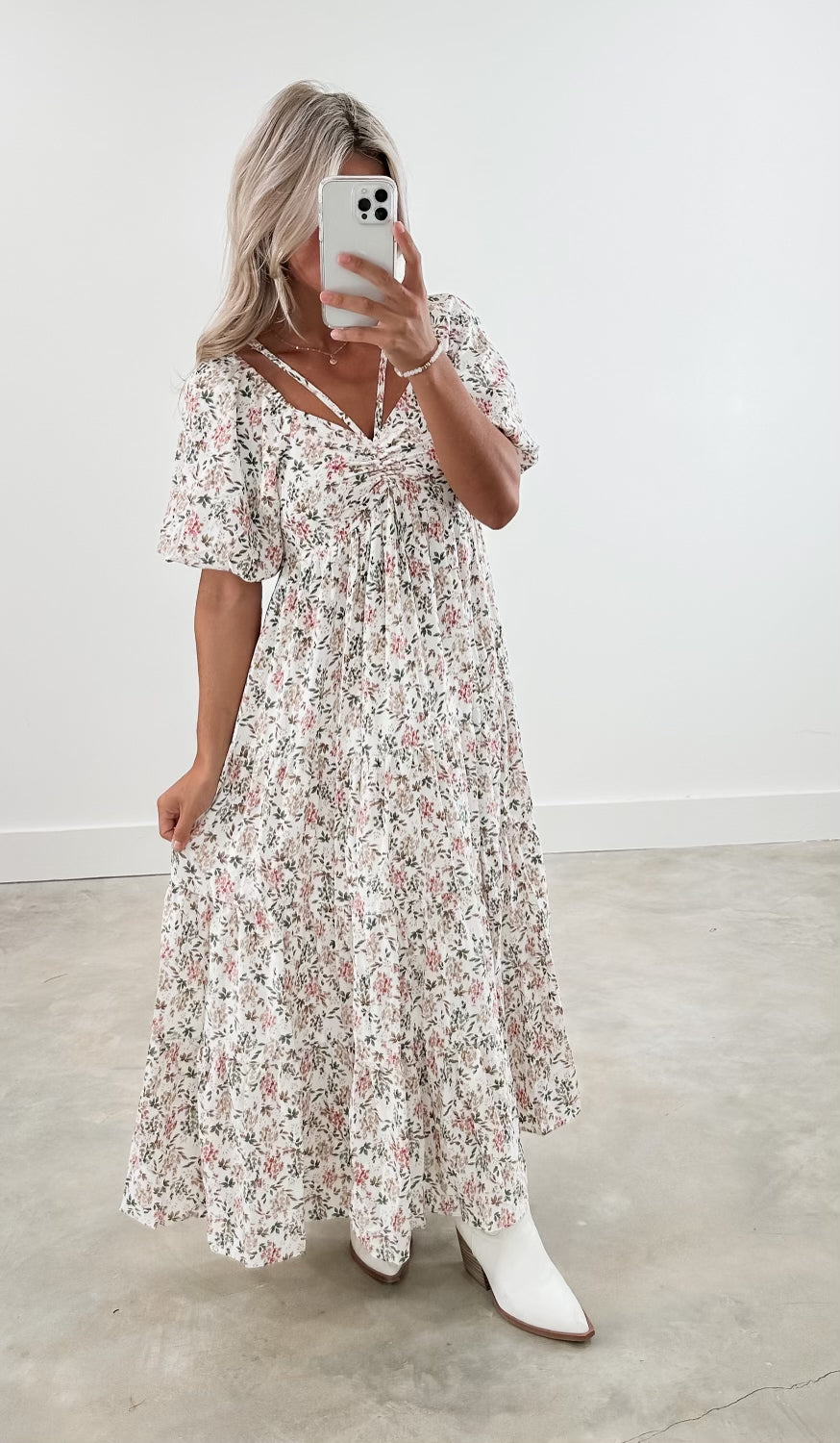 Meant To Be Floral maxi Dress