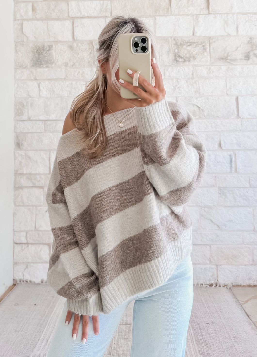 Montana Time Striped Sweater