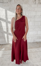 Load image into Gallery viewer, December Date One Shoulder Maxi