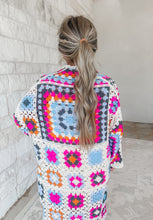 Load image into Gallery viewer, Sunset Sketches Long Sleeve Crochet Various Colors Cardigan