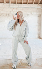 Load image into Gallery viewer, Wherever We Go French Terry Tracksuit Set w/ Piping Trim