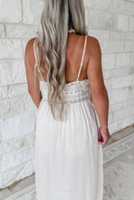 Load image into Gallery viewer, Catch My Drift Lace Trim Maxi Cami Top