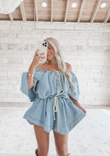 Load image into Gallery viewer, Ready For Whatever Button Up Square Neck Romper