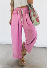 Load image into Gallery viewer, Here We Go Balloon Shaped Washed Terry Pants