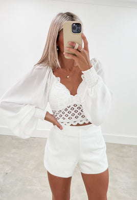 Yours Forever White Top