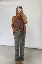 Load image into Gallery viewer, In The Valley Tiger Print High Rise Dad Jeans