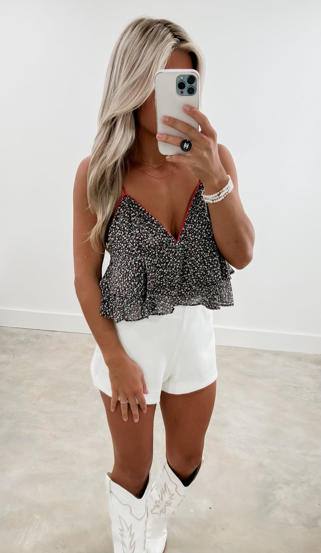 Lauryn Ditsy Floral  Tank (FINAL SALE)