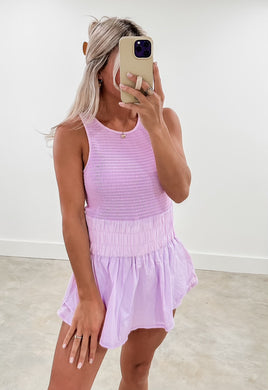 Meet Ya At The Courts Sporty Romper