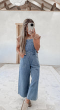 Load image into Gallery viewer, Comfy Girl Slouchy Denim Overalls (FINAL SALE)
