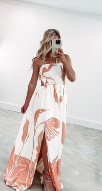 Parisian Getaway Orange Maxi (FINAL SALE)