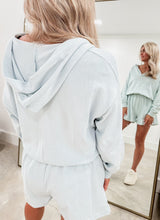 Load image into Gallery viewer, Chloe Blue Romper