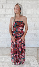 Load image into Gallery viewer, Selah Floral Strapless Midi Dress
