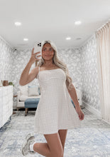 Load image into Gallery viewer, Sadie Gingham Dress - Beige