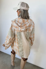 Load image into Gallery viewer, Summer Fun Hooded Flannel Jacket