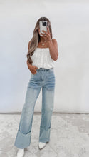 Load image into Gallery viewer, On Top Of It Cuffed Denim Jeans