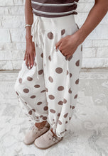 Load image into Gallery viewer, On the Dot Polka Dot Terry Balloon Pants