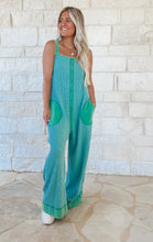 Load image into Gallery viewer, Jordan Thermal Waffle Jumpsuit - Jade