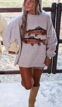 Load image into Gallery viewer, Trout Graphic Knit Sweater