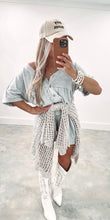 Load image into Gallery viewer, Jane Comfy Button Romper