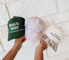 Load image into Gallery viewer, Seek First The Kingdom Camo Hat