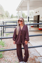 Load image into Gallery viewer, Wherever We Go Tie Front Knit Cardigan and Pants Matching Set