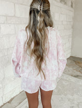 Load image into Gallery viewer, Presley Relaxed Leaf Print Lounge Sweatshort Set
