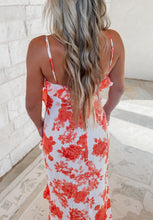 Load image into Gallery viewer, Sun On My Face Vibrant Ruffle Maxi - Orange