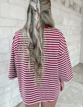 Load image into Gallery viewer, Oakland Striped Boxy Short Set