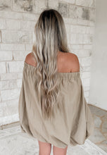 Load image into Gallery viewer, Harvest Hearth Off The Shoulder Bubble Mini