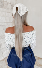 Load image into Gallery viewer, In A Daze Floral Printed Off The Shoulder Bodysuit - Cream