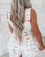 Load image into Gallery viewer, Sail Away Fish Romper