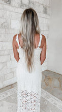 Load image into Gallery viewer, Hannah Creme Crochet Maxi