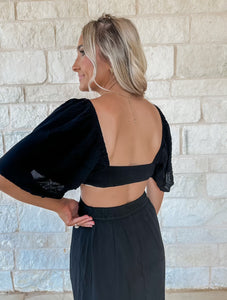 Small Talk Cutout Maxi