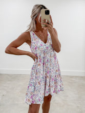 Load image into Gallery viewer, Lily Floral Mini Dress