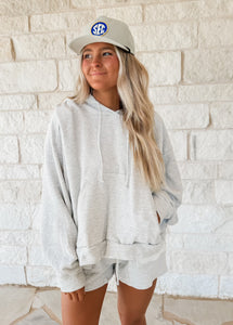 Lori Gray Knit Hoodie