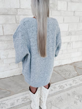 Load image into Gallery viewer, My Darling Dream Oversized Bow Knit Mini Dress - H. Grey (FINAL SALE)