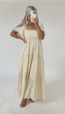 Meadow Morning Floral Maxi