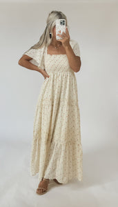 Meadow Morning Floral Maxi