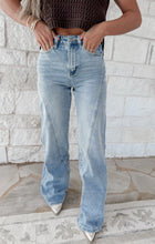 Load image into Gallery viewer, Olivia High Rise Wide Leg Jeans