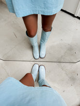 Load image into Gallery viewer, Paula Straight Leg Boots - Powder Blue
