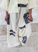 Load image into Gallery viewer, Daisy Lane Embroidery Wide Leg Thermal Pants