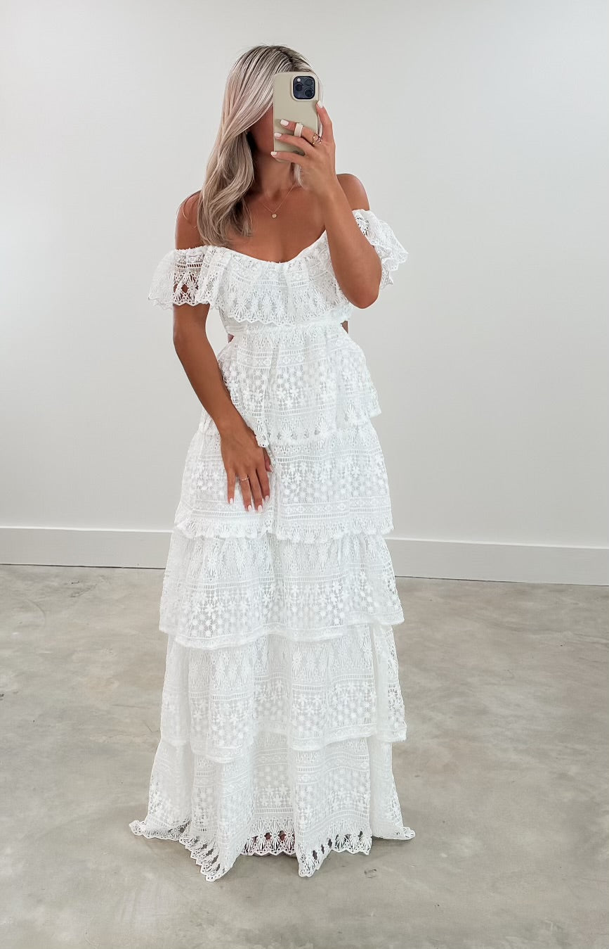 She’s The One Embroidered Maxi (FINAL SALE)