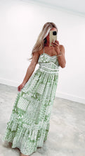 Load image into Gallery viewer, Paradise Party Green Maxi (FINAL SALE)