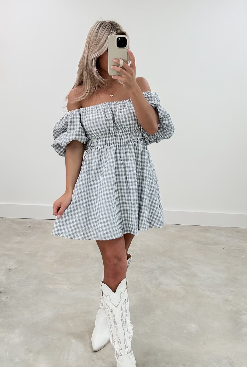 Venice Checkered Dress (FINAL SALE)