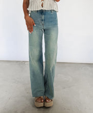 Load image into Gallery viewer, Camden Straight Wide Leg Denim Pants