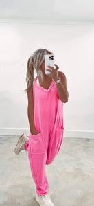 Georgia Pink Jumpsuit