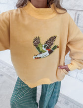 Load image into Gallery viewer, Backwoods Beauty Luxe Sequin Embroidered Oversized Mock Neck